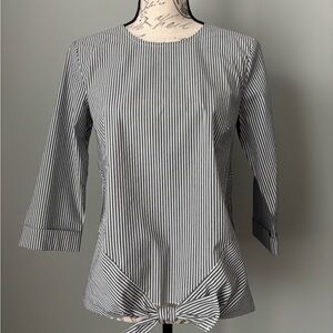 J. Jill Tie Front Blouse, NWT! Women’s XS
